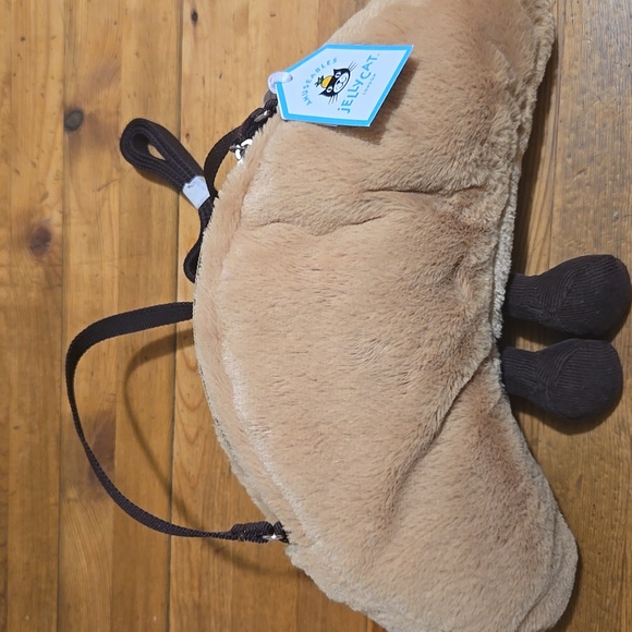 Jellycat Croissant Bag Soft and Plush 6x11" NWT - Picture 5 of 8